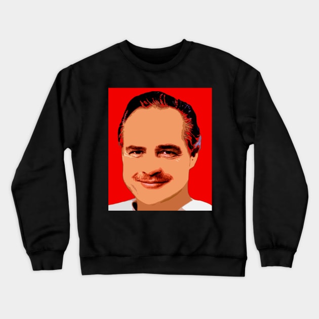 marlon brando Crewneck Sweatshirt by oryan80